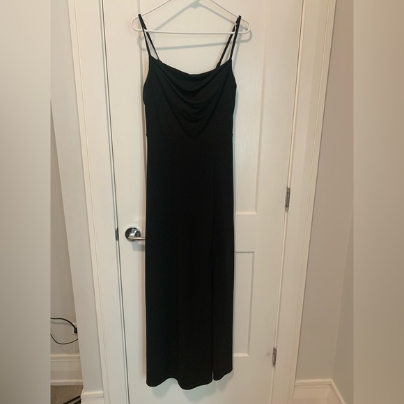 Ash Crepe Dress Birdy Grey in Black - Picture 3 of 5